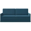 3 vietų sofa Mėlyna 190 x 81 x 82 cm Aksomas