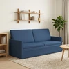 3 vietų sofa Mėlyna 190 x 81 x 82 cm Audinys