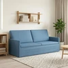 3 vietų sofa Mėlyna 190 x 81 x 82 cm Kordūrinis audinys