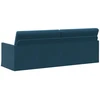 3 vietų sofa Mėlyna 220 x 81 x 82 cm Aksomas