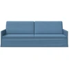 3 vietų sofa Mėlyna 220 x 81 x 82 cm Kordūrinis audinys