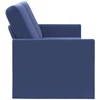 3 vietų sofa Policijos mėlyna 190 x 81 x 82 cm Aksomas