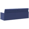 3 vietų sofa Policijos mėlyna 220 x 81 x 82 cm Aksomas
