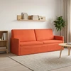 3 vietų sofa Raudona oranžinė 220 x 81 x 82 cm