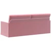 3 vietų sofa Rožinė 190 x 81 x 82 cm Aksomas