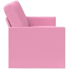 3 vietų sofa Rožinė 190 x 81 x 82 cm Audinys