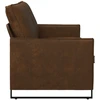 3 vietų sofa Ruda 190 x 81 x 82 cm Dirbtinė zomša
