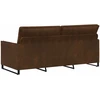 3 vietų sofa Ruda 190 x 81 x 82 cm Dirbtinė zomša