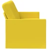 3 vietų sofa Šviesi geltona 190 x 81 x 82 cm Audinys