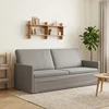 3 vietų sofa Šviesiai pilka 190 x 81 x 82 cm Aksomas
