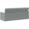 3 vietų sofa Šviesiai pilka 190 x 81 x 82 cm Audinys
