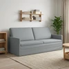 3 vietų sofa Šviesiai pilka 190 x 81 x 82 cm Audinys