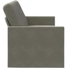 3 vietų sofa Šviesiai pilka 220 x 81 x 82 cm Kordūrinis audinys