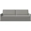 3 vietų sofa Šviesiai pilka 220 x 81 x 82 cm Aksomas