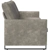3 vietų sofa Šviesiai pilka 220 x 81 x 82 cm Dirbtinė zomša