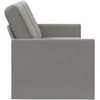 3 vietų sofa Šviesiai pilka 220 x 81 x 82 cm Aksomas