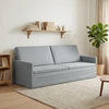 3 vietų sofa Šviesiai pilka 220 x 81 x 82 cm Audinys