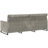 3 vietų sofa Šviesiai pilka 220 x 81 x 82 cm Dirbtinė zomša