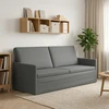 3 vietų sofa Tamsiai pilka 190 x 81 x 82 cm Audinys