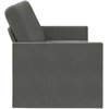 3 vietų sofa Tamsiai pilka 220 x 81 x 82 cm Kordūrinis audinys