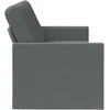3 vietų sofa Tamsiai pilka 220 x 81 x 82 cm Audinys