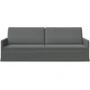 3 vietų sofa Tamsiai pilka 220 x 81 x 82 cm Audinys