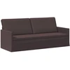 3 vietų sofa Tamsiai rudas 190 x 81 x 82 cm Audinys