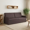 3 vietų sofa Tamsiai rudas 190 x 81 x 82 cm Audinys