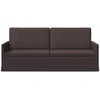 3 vietų sofa Tamsiai rudas 190 x 81 x 82 cm Audinys
