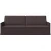 3 vietų sofa Tamsiai rudas 220 x 81 x 82 cm Audinys