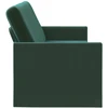 3 vietų sofa Tamsiai žalia 190 x 81 x 82 cm Aksomas