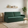 3 vietų sofa Tamsiai žalia 190 x 81 x 82 cm Aksomas