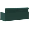 3 vietų sofa Tamsiai žalia 190 x 81 x 82 cm Audinys