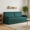 3 vietų sofa Tamsiai žalia 190 x 81 x 82 cm Audinys