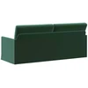 3 vietų sofa Tamsiai žalia 190 x 81 x 82 cm Aksomas
