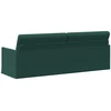 3 vietų sofa Tamsiai žalia 220 x 81 x 82 cm Audinys
