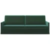 3 vietų sofa Tamsiai žalia 220 x 81 x 82 cm Aksomas