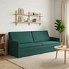 3 vietų sofa Tamsiai žalia 220 x 81 x 82 cm Audinys