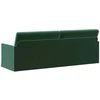 3 vietų sofa Tamsiai žalia 220 x 81 x 82 cm Aksomas