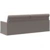3 vietų sofa Taupe 220 x 81 x 82 cm Audinys