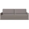 3 vietų sofa Taupe 220 x 81 x 82 cm Audinys