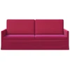 3 vietų sofa Vyno raudona 190 x 81 x 82 cm Aksomas