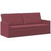3 vietų sofa Vyno raudona 190 x 81 x 82 cm Audinys