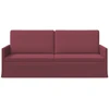 3 vietų sofa Vyno raudona 190 x 81 x 82 cm Audinys