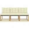 Lauko Vidurinis Sofa 3 vnt. 3 vietos