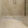 360° Dušo Nutekėjimas su Plonu Modeliu Sidabro 90 cm