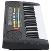 37 klavišų elektrinis pianinas su mikrofonu vaikams