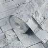 3D akmens tapetai Šviesiai pilka 10 x 0,53 m