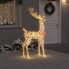 3D Elnias 250 LED Šilta balta 96 x 40 x 180 cm PET