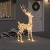 3D Elnias 250 LED Šilta balta 96 x 40 x 180 cm PET
